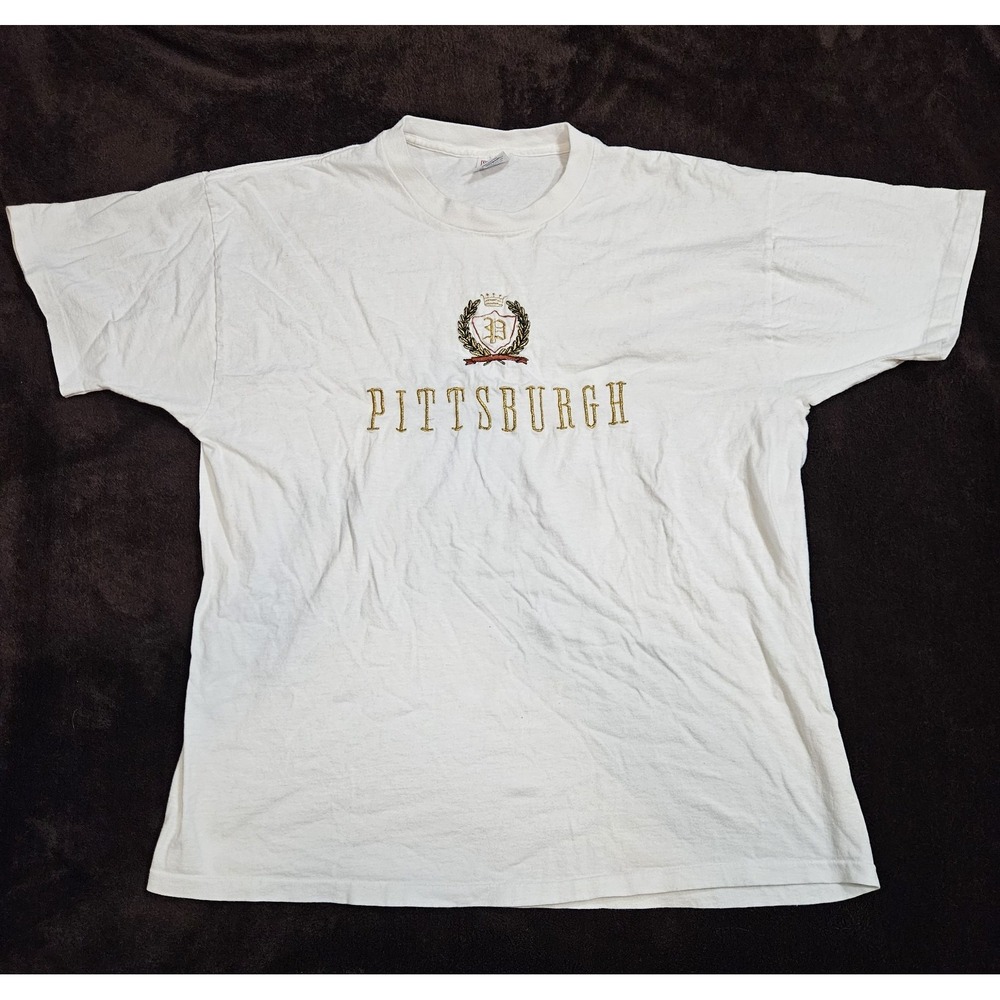Vintage Single Stitch Pittsburg Shirt Men's Size XL Made in USA